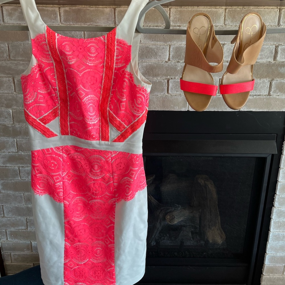 Gianni Bini Dress & Jessica Simpson Heels